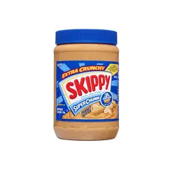 کره بادام زمینی مغزدار 462 گرمی اسکیپی Skippy