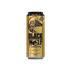 نوشابه انرژی زا بلک ولف 500 میلی گلد Black Wolf Gold