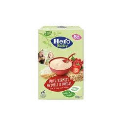 سرلاک هشت غله و میوه های قرمز با شیر هرو بیبی Hero Baby
