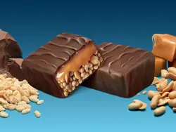 شکلات اسنیکرز با مغز کارامل و بادام زمینی 50 گرمی Snickers
