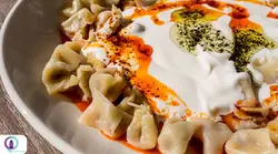 مانتی هاستل حاوی گوشت چرخ کرده و سویا 400 گرم Hastel