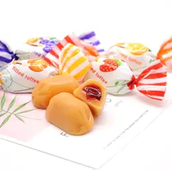 شکلات تافی با شیره میوه 1کیلویی روشن Roshen