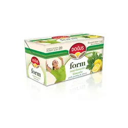 دمنوش لاغری فرم لیمو و جعفری 20عددی دوغوش Dogus