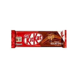 بیسکویت 2 انگشتی شکلات فندقی 186.3 گرم KitKat