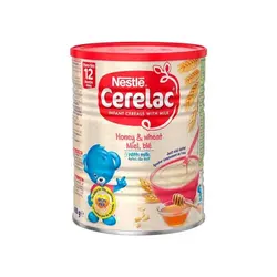 سرلاک نستله با طعم عسل و گندم همراه با شیر ۴۰۰ گرم Nestle