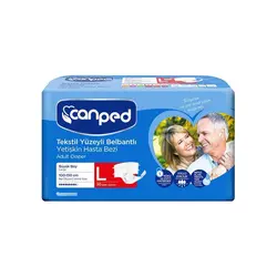 پوشک چسبی بزرگسالان 30 عددی لارج جان پد Canped