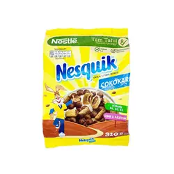 کورن فلکس توپی و مربعی شکلاتی نسکوئیک 310 گرمی Nesquik