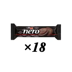بیسکوییت کاکائویی مغزدار 18 عددی اتی Nero Eti
