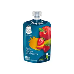 پوره گربر توت فرنگی انبه و سیب 99 گرم Gerber
