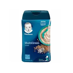 سرلاک گربر با طعم میکس غلات ( مولتی گرین ) ۲۲۷ گرم Gerber
