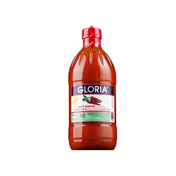 سس فلفل قرمز تند گلوریا 474 میلی لیتر Gloria