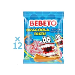 پاستیل ببتو مدل دندان دراکولا 12 عددی Bebeto