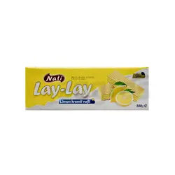 ویفر ناتی با کرم لیمویی 500 گرم Nati