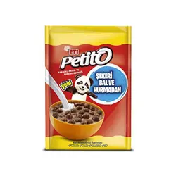غلات صبحانه اتی پتیتو کاکائو ذرت و دانه های گندم 350 گرم Eti Petito