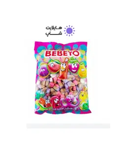 پاستیل ببتو طرح بستنی بسته 1 کیلویی Bebeto