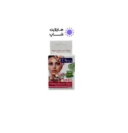 پد آرایش پاک کن دینا مدل آلوئه ورا و خیار بسته 10 عددی