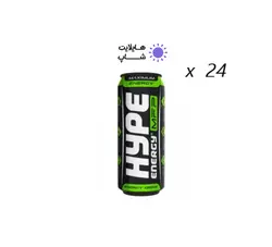 نوشیدنی انرژی زا هایپ اصل  250 میلی لیتر Hype بسته 24 عددی
