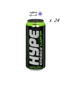 نوشیدنی انرژی زا دابل هایپ 500 میلی لیتر اصل  بسته 24 عددی HYPE DOUBLE