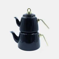 خرید آنلاین کتری قوری لعابی ترک کد 6690 از هیلو