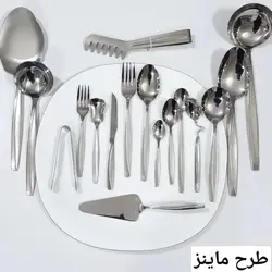 قاشق چنگال 144 پارچه یونیک بدون‌جعبه