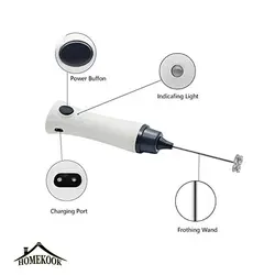 همزن و کف شیرساز برقی شارژی فومر