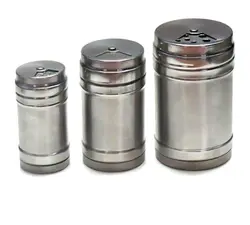 ادویه پاش استیل سه سایز