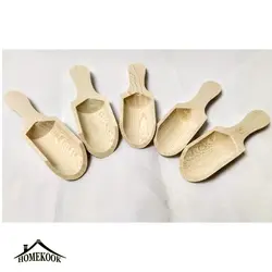 پیمانه ادویه 3 عددی چوبی