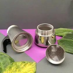 قهوه جوش استیل 2 کاپ