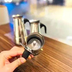 قهوه جوش استیل 2 کاپ