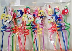 نی پیچی استیکر دار 6 عددی
