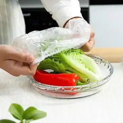 کاور پلاستیکی همه کاره 50 تایی برای مواد غذایی،میوه، کفش و...- هوم کوک