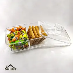 اردو خوری دوتایی مستطیل اکرولیک جی‌اچ‌تی نشکن - هوم کوک