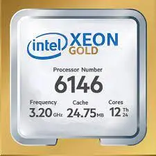 سی پی یو سرور اینتل زئون Gold 6146
