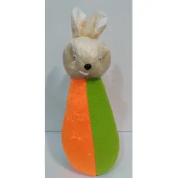 عروسک پولیشی بولینگی مدل خرگوش ابعاد 22x10x10cm