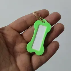 پلاک حیوانات مدل تگ اطلاعات تماس