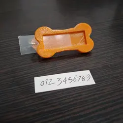 پلاک حیوانات مدل تگ اطلاعات تماس