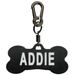 پلاک سگ طرح Addie