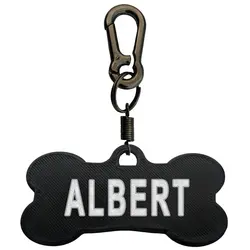 پلاک سگ طرح Albert