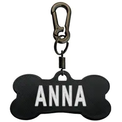 پلاک سگ طرح Anna