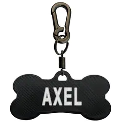پلاک سگ طرح Axel