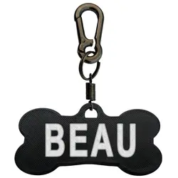 پلاک سگ طرح BEAU