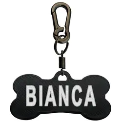 پلاک سگ طرح Bianca