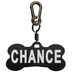 پلاک سگ طرح CHANCE