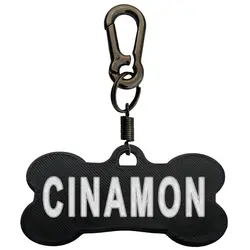 پلاک سگ طرح Cinnamon