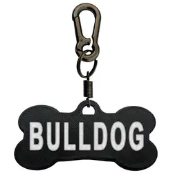 پلاک سگ طرح Bulldog
