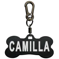 پلاک سگ طرح Camilla