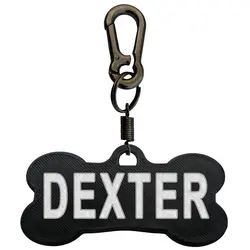 پلاک سگ طرح DEXTER