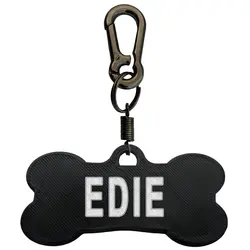 پلاک سگ طرح Edie