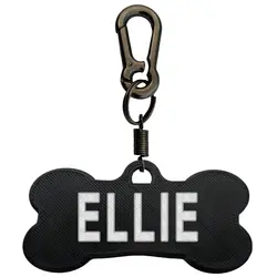 پلاک سگ طرح Ellie