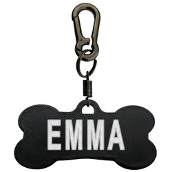 پلاک سگ طرح Emma